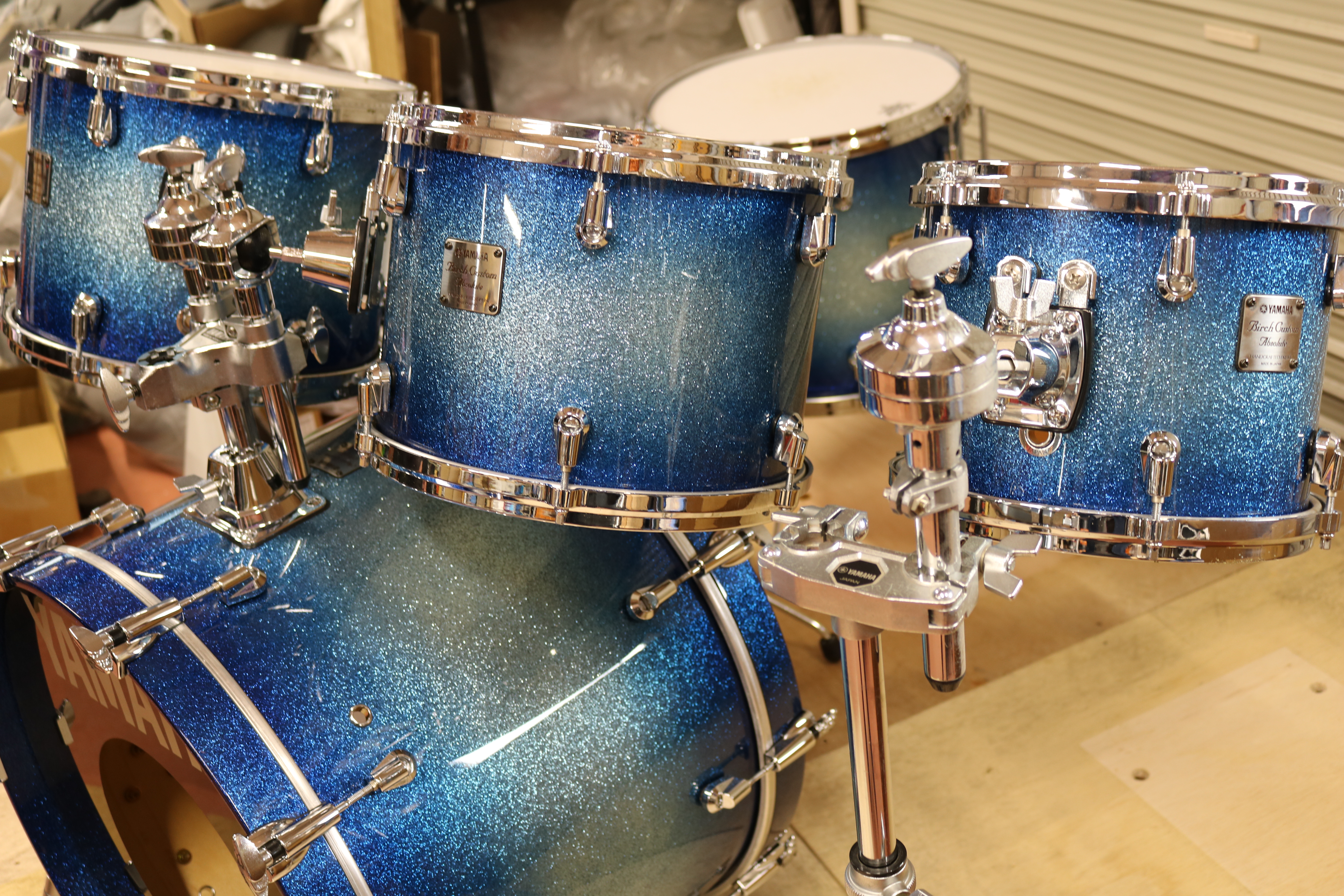 ドラムンベース、音響系中古CD20作品まとめ売り 中古】YAMAHA Recording Custom 20th anniversary ドラムセット 4点